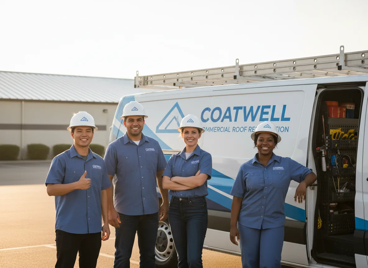 Commercial roof coating company in Eccles, WV